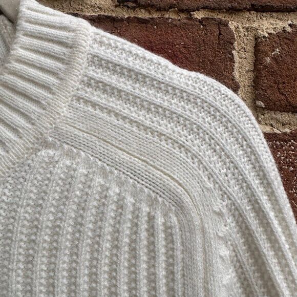 MANGO MAN Sweater 'Joel' in Wool White size large NWT - Picture 3 of 9